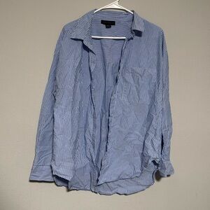 Button up, drop sleeve